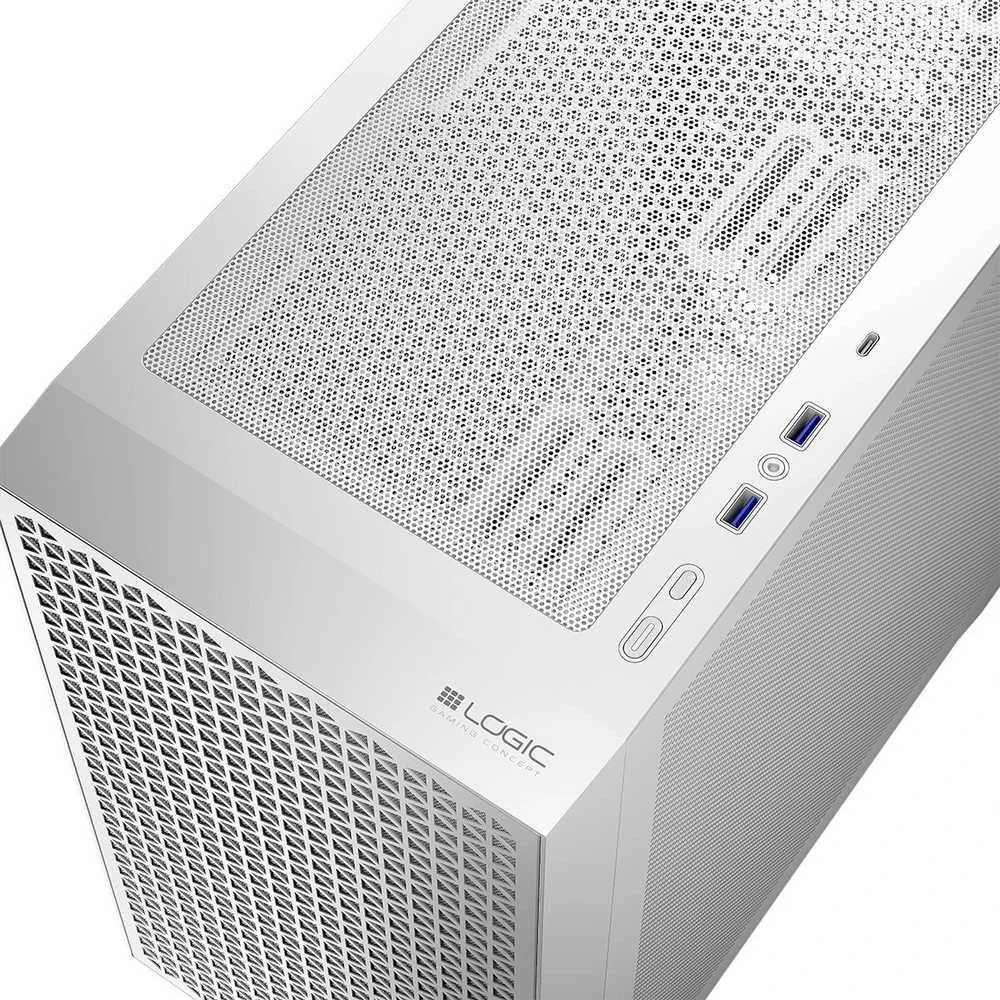 Logic DART PRO MINI USB-C kompiuterio dėklas Baltas