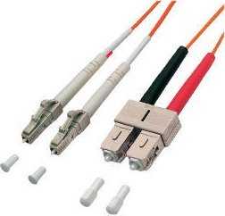 LogiLink LogiLink 5m, 50/125, LC - SC, Om3 kabelis InfiniBand / šviesolaidinis Oranžinė