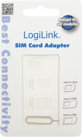 LOGILINK AA0047 LOGILINK – dviejų SIM kortelių adapteris