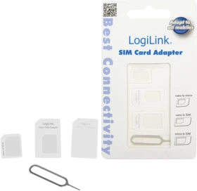 LOGILINK AA0047 LOGILINK – dviejų SIM kortelių adapteris
