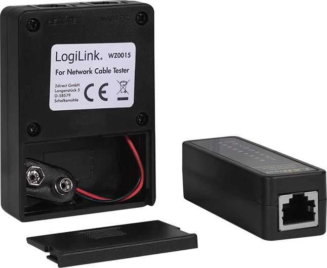 LOGILINK WZ0015 LOGILINK - Kabelių tikrintuvas su nuotoliniu bloku