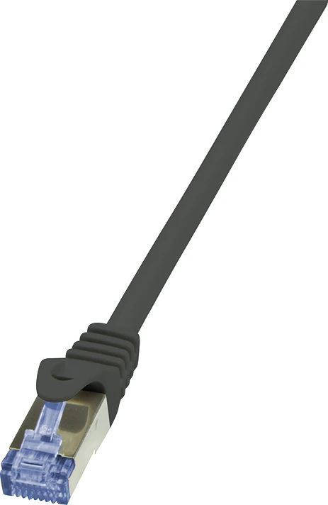 LOGILINK CQ4033S LOGILINK - Patch kabelis Cat.6A, pagamintas iš Cat.7, 600 MHz, S/FTP PIMF raw 1m