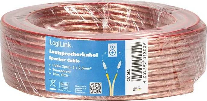 LogiLink audio 10.0m 50x0.25mm