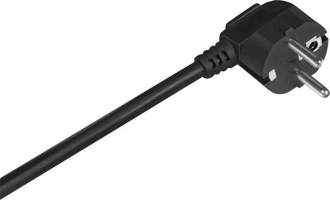 LogiLink 3 gniazda 1.8m juoda-sidabrinė
