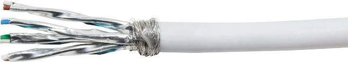 LOGILINK CPV0040 LOGILINK - Masinis Komutacinis kabelis S/FTP Cat.7 Cu PrimeLine, LSOH baltas, 50m