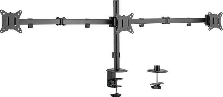 LogiLink Laikiklis biurkowy na 3 monitory 17" - 27" (BP0173)