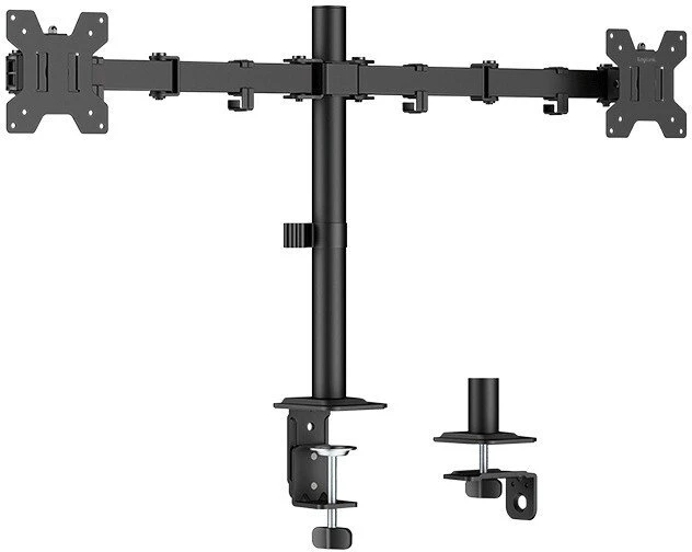LogiLink Laikiklis do monitora 2x 17-32',10kg max na ramie