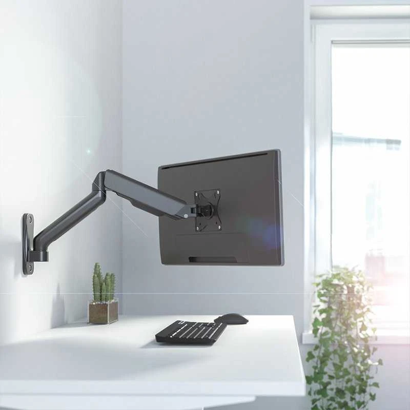 LOGILINK BP0145 Monitorius Sieninis laikiklis 17-32 colių plieninės dujinės spyruoklės svirties ilgis: 450 mm