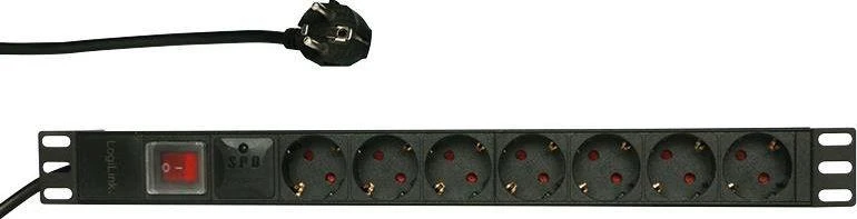LogiLink 19 "1U 7x Schuko CEE 7 / 3 (PDU9C02)