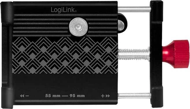 LogiLink AA0146 uchwyt pasywny Mobilusis telefonas/Išmanusis telefonas Juodas, Raudona