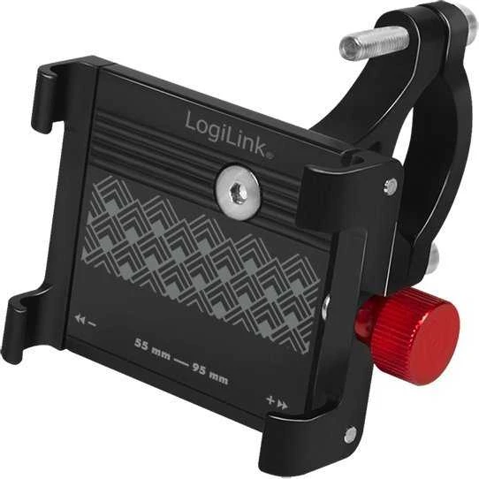 LogiLink AA0146 uchwyt pasywny Mobilusis telefonas/Išmanusis telefonas Juodas, Raudona