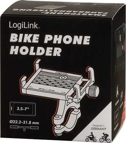 LogiLink AA0146 uchwyt pasywny Mobilusis telefonas/Išmanusis telefonas Juodas, Raudona