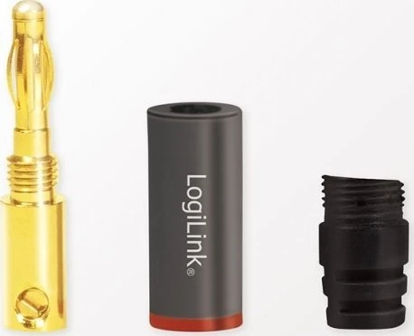 LogiLink audio, bananų kištukų rinkinys