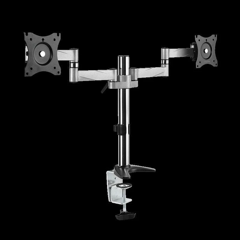 Laikiklis LOGILINK BP0077 LOGILINK - Dual alumium monitorius desk mount