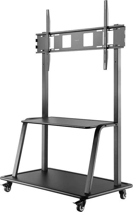 Laikiklis LOGILINK BP0085 TV monitorius vežimėlis 60-105colių aukštis reguliuojamas 150kg maks.