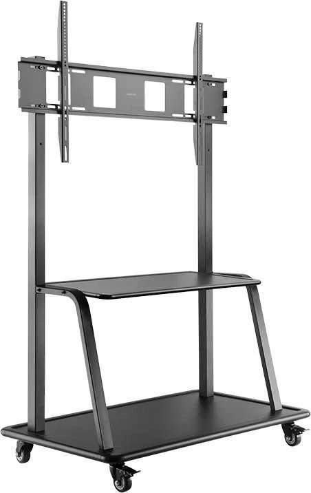 Laikiklis LOGILINK BP0085 TV monitorius vežimėlis 60-105colių aukštis reguliuojamas 150kg maks.