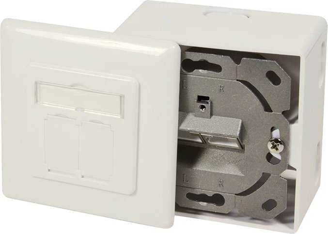 Logilink | Cat.6A sieninis lizdas STP | NP0124