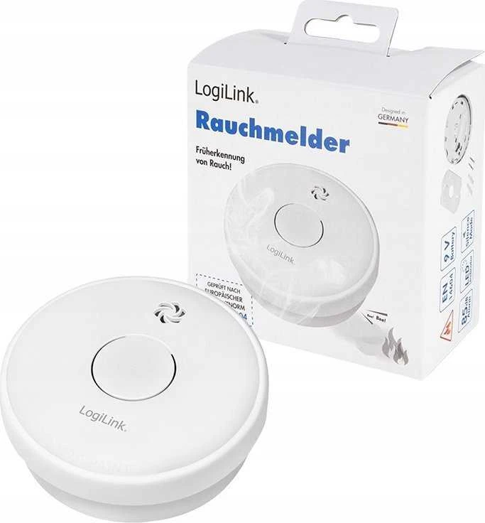LogiLink LogiLink Dūmų detektorius austauschbare 9V Batterie baltas