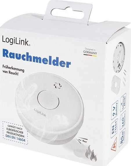 LogiLink LogiLink Dūmų detektorius austauschbare 9V Batterie baltas