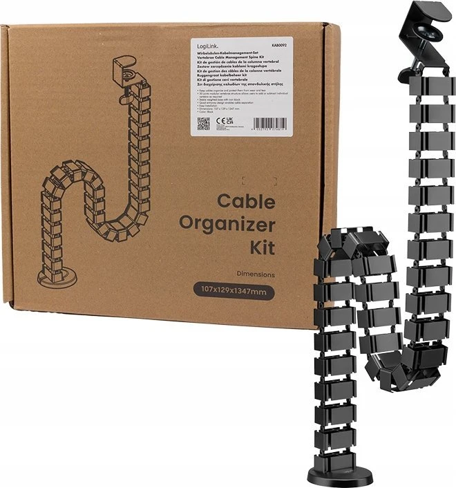 LogiLink vertikalus KAB0092 juoda