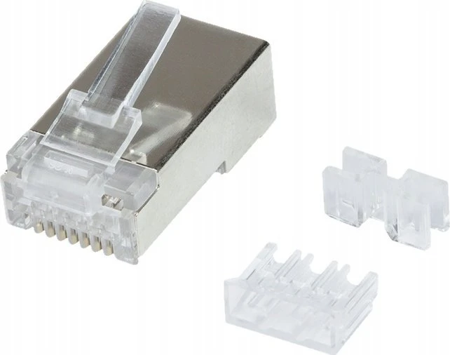 LogiLink LogiLink Modular RJ45 Plug Cat.6A STP, 50 Stück