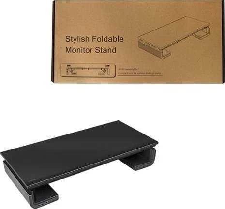 Laikiklis LOGILINK BP0141 Stalinis monitoriaus stovas 520 mm ilgio sulankstomas 3 prievadų šakotuvas