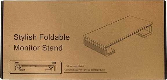 Laikiklis LOGILINK BP0141 Stalinis monitoriaus stovas 520 mm ilgio sulankstomas 3 prievadų šakotuvas