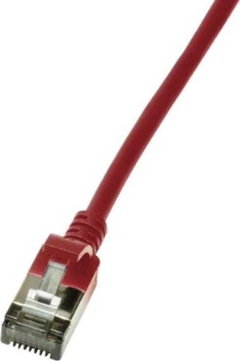 LogiLink LogiLink Patchkabel CAT6A STP TPE SlimLine raudona 1,0m