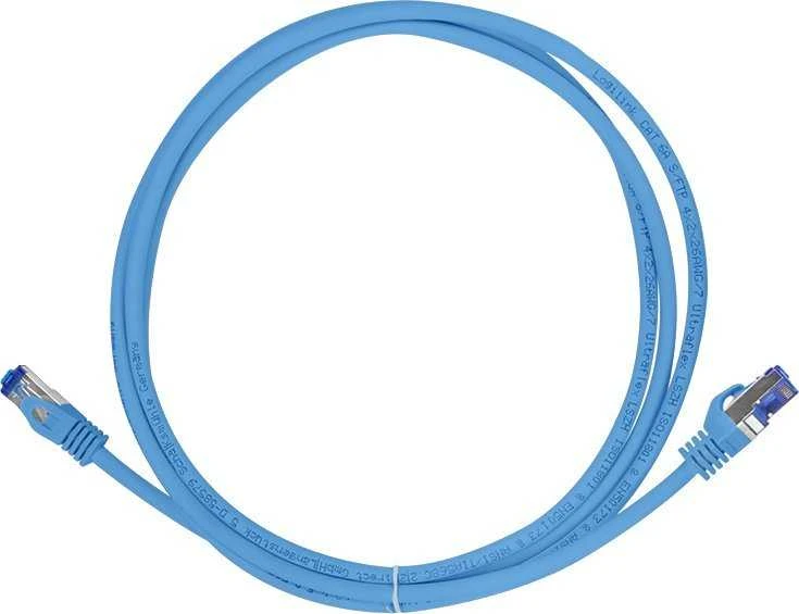 LogiLink C6A016S RJ45 CAT 6A S/FTP 0,25 m Mėlynas 1 vnt.