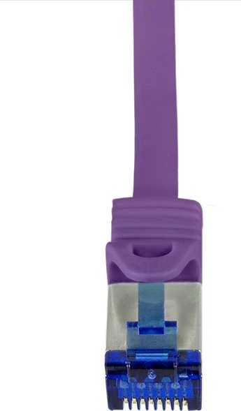 LogiLink Logilink Patchkabel Ultraflex, Cat.6A, S/FTP, violetinė, 0,5 m