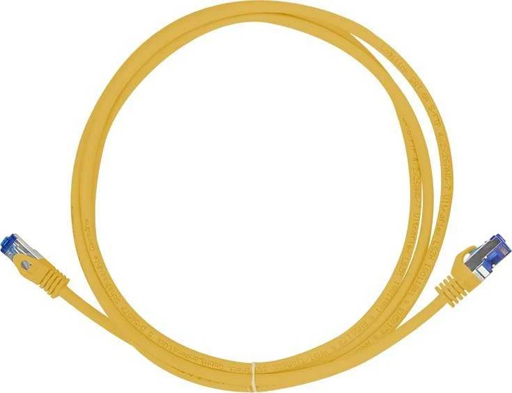 LogiLink Logilink Patchkabel Ultraflex, Cat.6A, S/FTP, gelb, 1 m