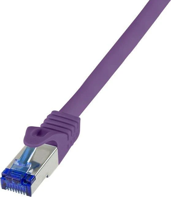 LogiLink Logilink Patchkabel Ultraflex, Cat.6A, S/FTP, violetinė, 0,5 m