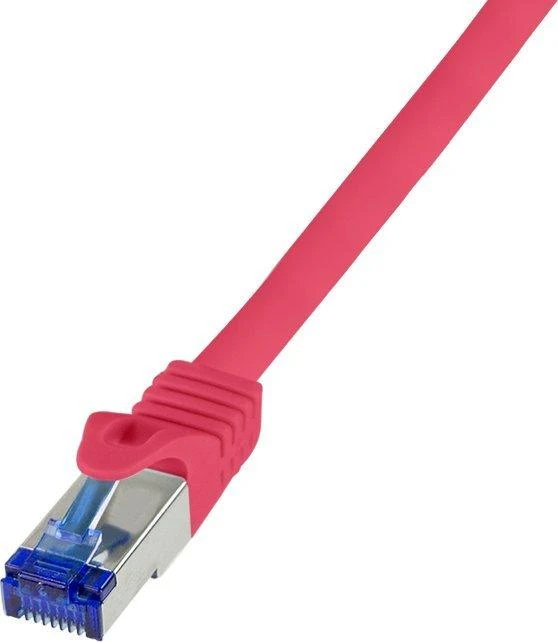 LogiLink Logilink Patchkabel Ultraflex, Cat.6A, S/FTP, raudona, 0,5 m
