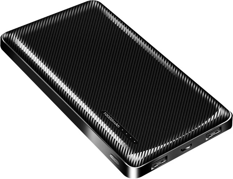 LogiLink Logilink Power bankas, ličio polimero, 2x USB-A, USB-C | PA0316 | 10000 mAh | Juoda
