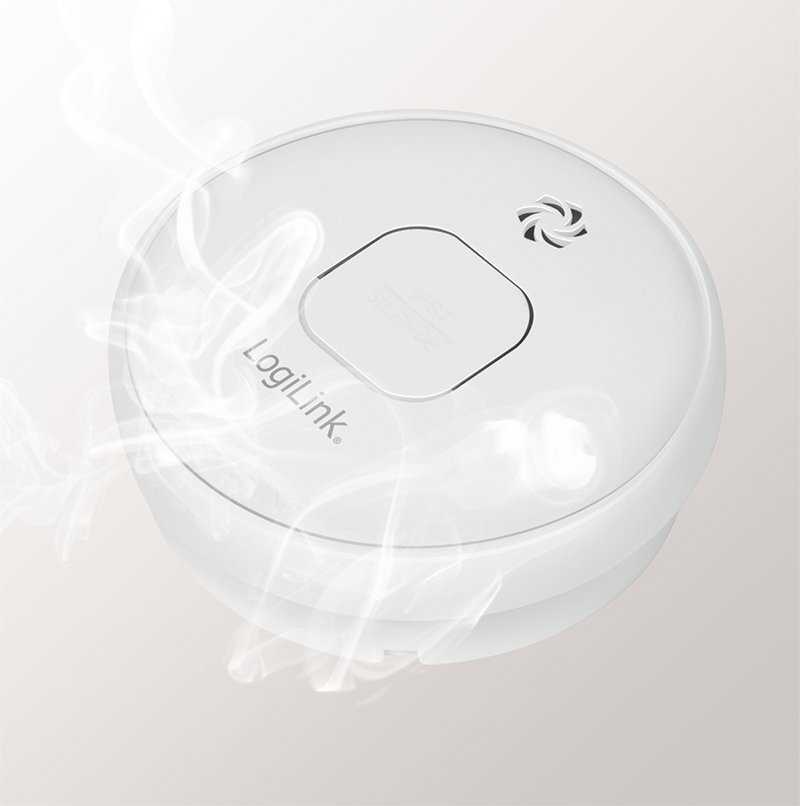 LogiLink LogiLink SC0016 dūmų detektorius Fotoelektriniai atšvaito jutikliai Belaidis