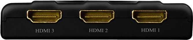 „LogiLink HD0040“ HDMI skirstytuvas 1x3/3x1 prievadas, 4K/30 Hz, CEC, dvitiesis, surištas