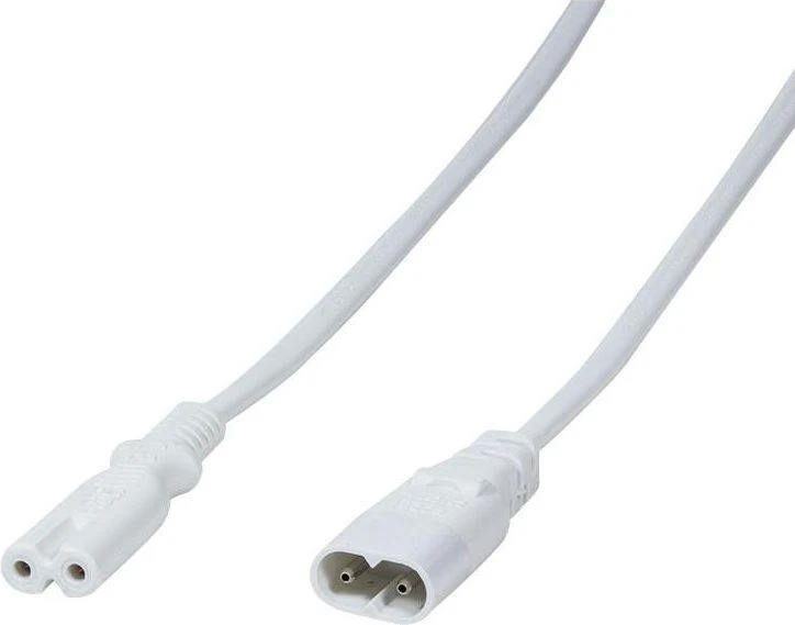 Maitinimo kabelis LogiLink 8 mm pailgėjimas, baltas (CP132)