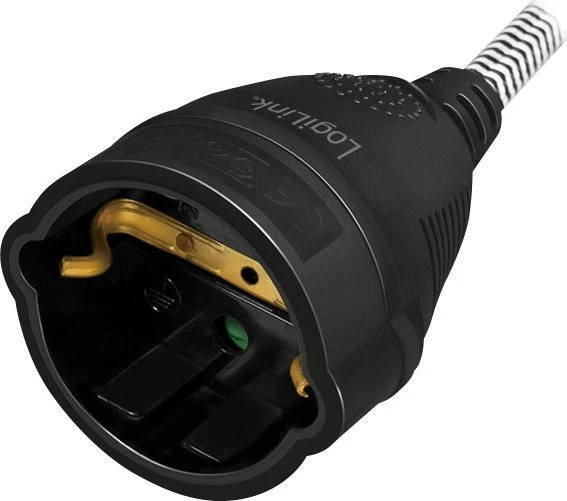 „Logilink“ maitinimo laidas USB LogiLink CEE 7/7 į CEE 7/3, 3 m