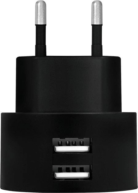 Logilink USB lizdo adapteris 2 prievadų, 10,5 W, greitas įkrovimas, juodas