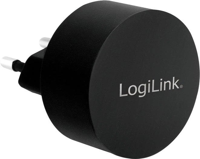 Logilink USB lizdo adapteris 2 prievadų, 10,5 W, greitas įkrovimas, juodas