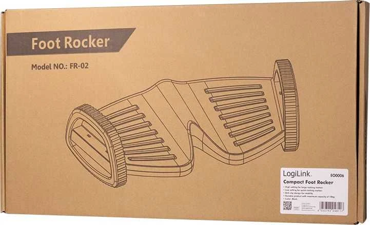 LogiLink EO0006 pėdų atrama, kompaktiškas pėdų svirtis