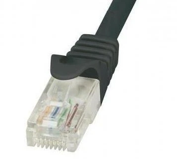 LOGILINK CP2043U LOGILINK - Patchcord Cat.6 U/UTP EconLine 1,50 m juoda