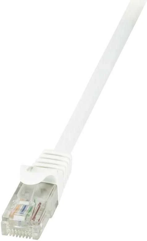 LogiLink Patchcord CAT 6 U / UTP EconLine, 0,25m, Baltas (CP2011U)