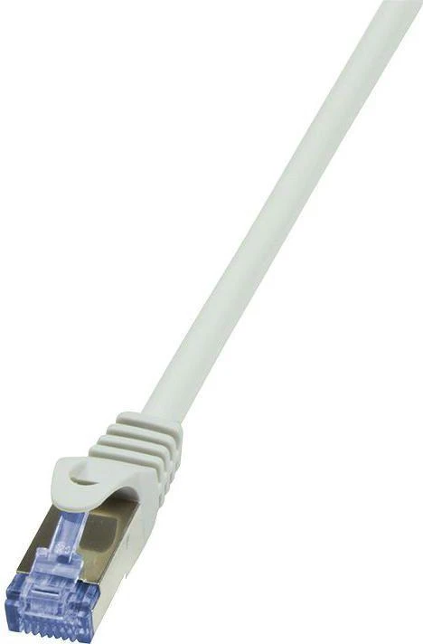 LOGILINK CQ4012S LOGILINK - Patch kabelis Cat.6A, pagamintas iš Cat.7, 600 MHz, S/FTP PIMF raw, 0,25m