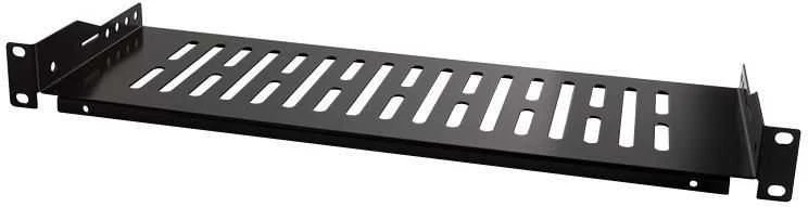 Fachboden 19 1HE LogiLink, max. 5 KG, d=150mm, juodas