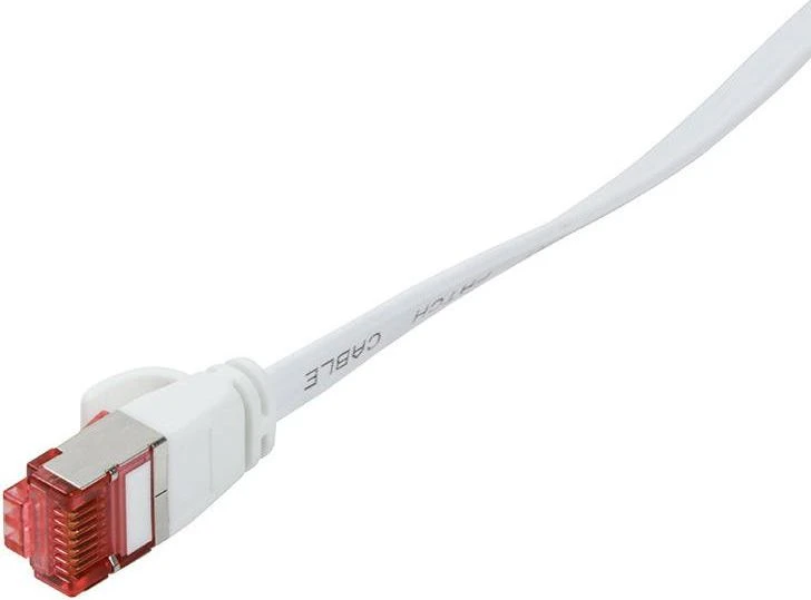 LogiLink RJ-45/RJ-45, kat.6, U/FTP, balta, 1m (CF2031S)