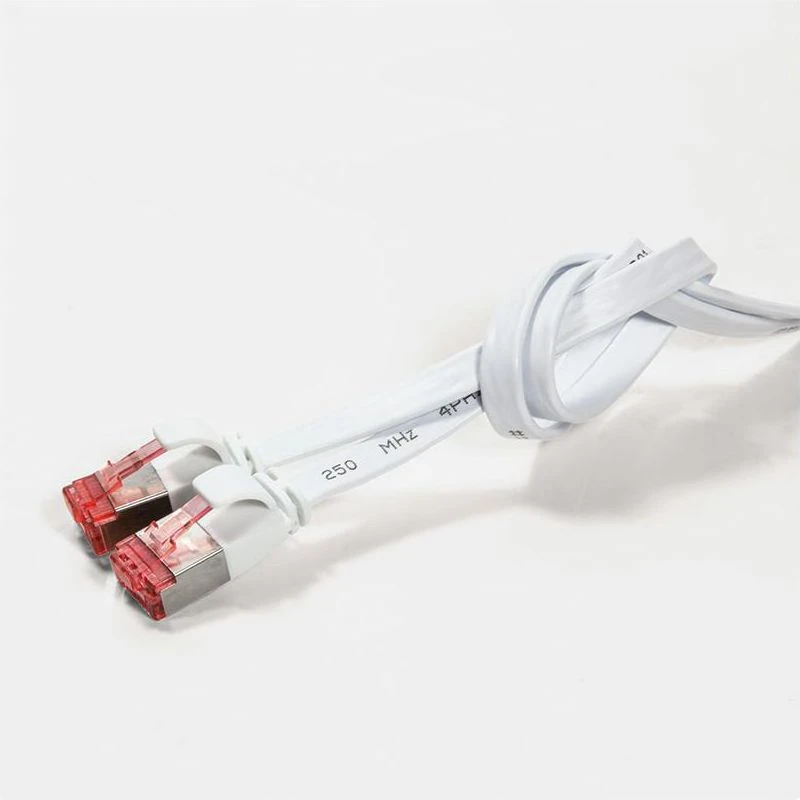 LogiLink RJ-45/RJ-45, kat.6, U/FTP, balta, 1m (CF2031S)