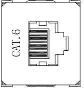 LOGILINK NP0054 – Inline mova 1:1 Cat.6 RJ45 STP metalinis korpusas
