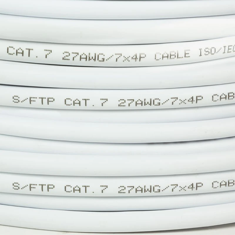 LOGILINK CPV0040 LOGILINK - Masinis Komutacinis kabelis S/FTP Cat.7 Cu PrimeLine, LSOH baltas, 50m