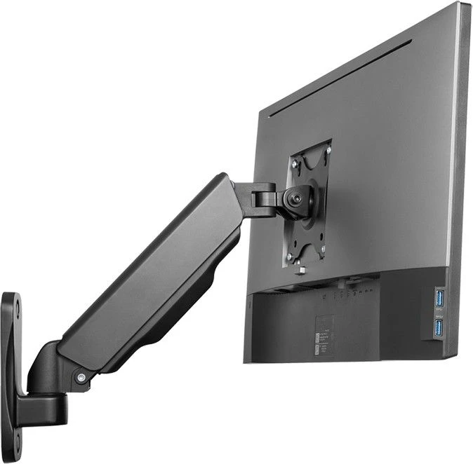 LOGILINK BP0144 Monitorius Sieninis laikiklis 17-32 colių plieninės dujinės spyruoklės svirties ilgis: 290 mm